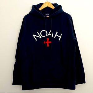 Noah Navy Hoodie Large